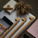 Poignée Arpa - Laiton Brossé