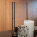 Poignée Arpa - Noir Brossé