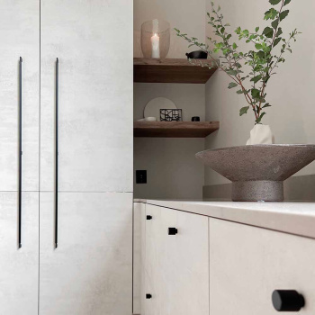 Poignée Arpa - Noir Brossé