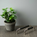 Poignée Brohult M - Nickelé/Noir