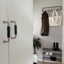 Poignée Brohult M - Nickelé/Noir