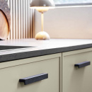 Poignée Elan - Noir Brossé