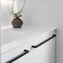 Poignée Mango - Noir Brossé