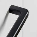 Poignée Mango - Noir Brossé