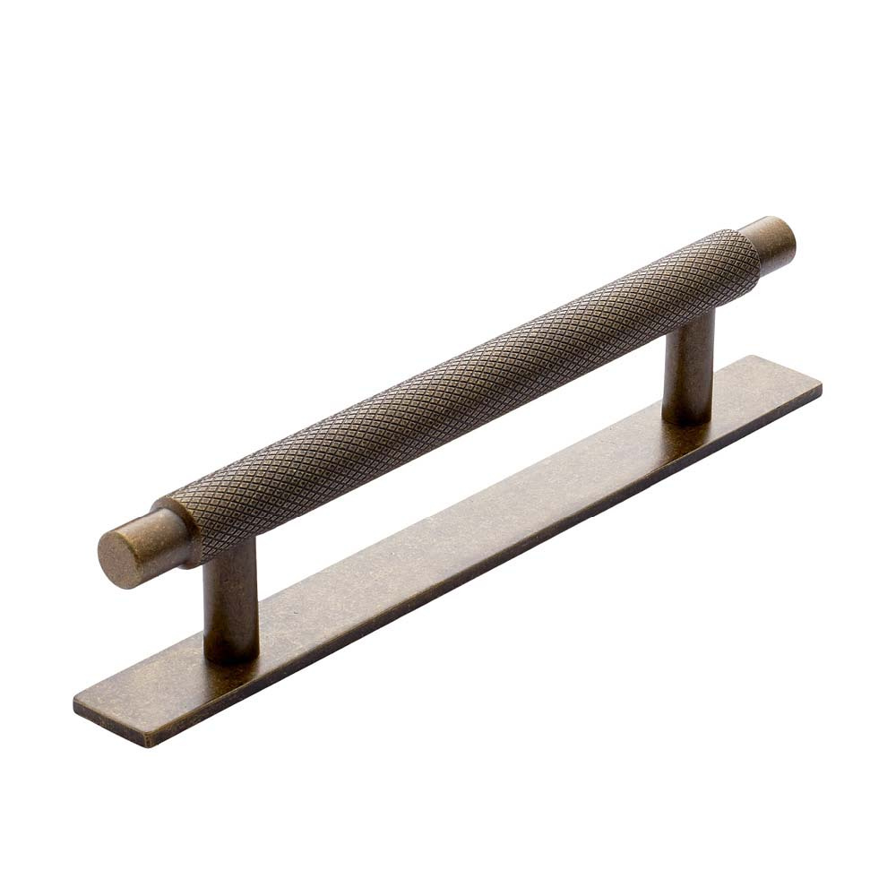 Poignée Manor/Back Plate en laiton antique de Beslag Design