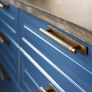 Poignée Manor/Plaque Arrière - Laiton Antique