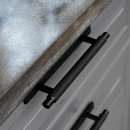 Poignée Manor/Plaque Arrière - Noir Mat