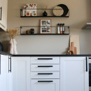 Poignée Manor/Plaque Arrière - Noir Mat