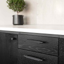 Poignée Riff - Noir Mat