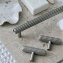 Poignée Rille - Aspect Inoxydable