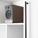 Poignée Rille - Noir Brossé