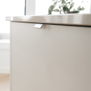 Poignée Profilée Side - Aspect Acier Inoxydable