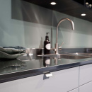 Poignée Profilée Side - Aspect Acier Inoxydable