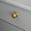 Bouton 24466 - Laiton Non Traité