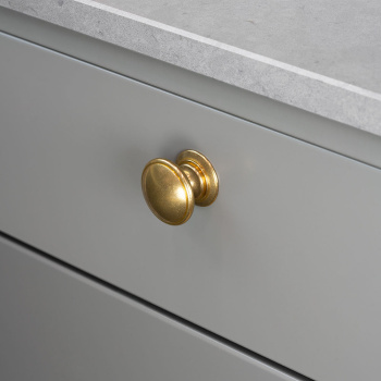 Bouton 24466 - Laiton Non Traité