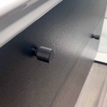 Bouton Helix - Noir Mat