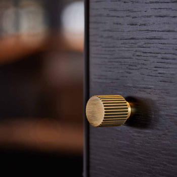 Bouton Helix Stripe - Bronze Antique