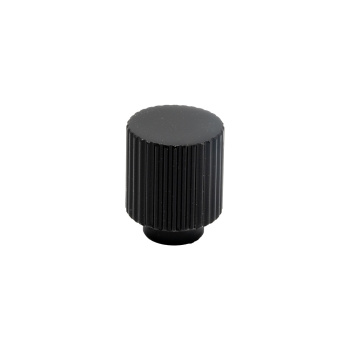 Bouton Helix Stripe - Noir Mat