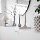 Bouton Sture - Laiton Brossé Non Traité