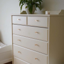 Bouton Sture - Laiton Brossé Non Traité