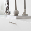 Bouton Sture - Plaqué Nickel