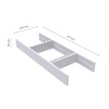 Range-Couteaux Flex Basic - Blanc