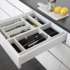 Range-Couteaux Flex Basic - Blanc