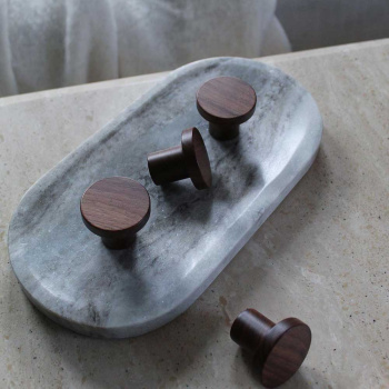 Bouton Circum - Noyer