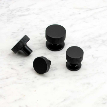 Bouton Crest - Noir Mat