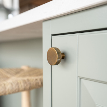 Bouton Flat - Bronze Antique