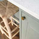 Bouton Flat - Bronze Antique