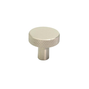 Bouton Flat - Fini Acier Inoxydable