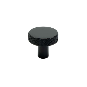 Bouton Flat - Noir Mat
