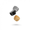 Bouton Graf Big - Fini Acier Inoxydable