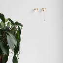 Patère Sture - Laiton Brossé Non Traité