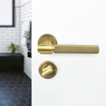Verrou Porte WC R - Bronze Antique