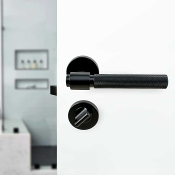 Verrou Porte WC R - Noir